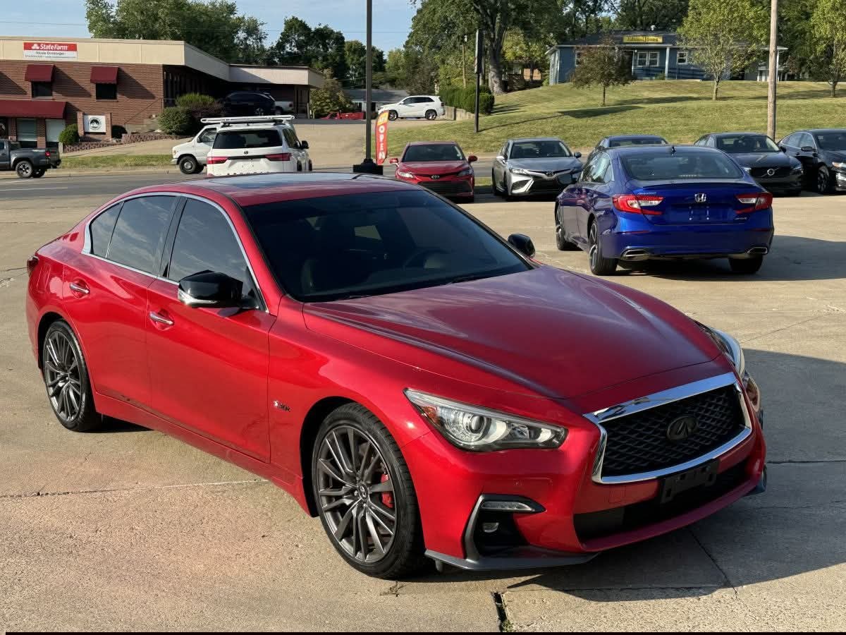 2019 Infiniti Q50 Red Sport 400 for sale at Honest Auto Market